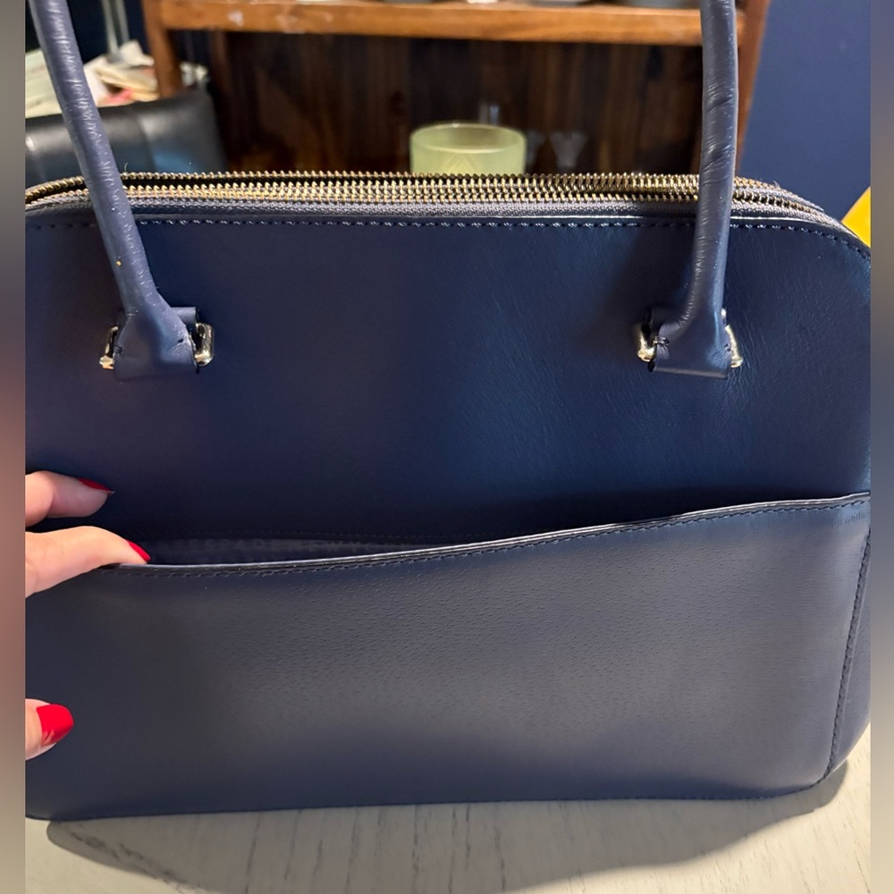 Kate Spade Navy Blue Handbag - image 5